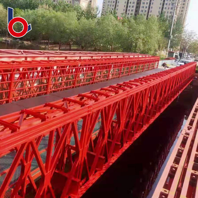 Мост Бейли (HD-321, TSR) до 42-метрового сборного пешеходного моста в Ляочэн, город, провинция Шаньдунга