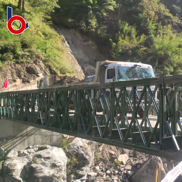 Сборный стальной мост Бейли с длительным сроком службы