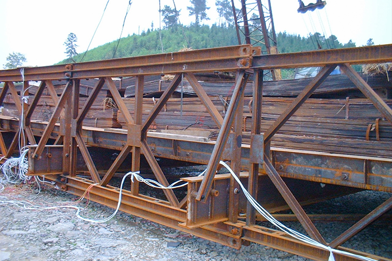 Holding poles for overhead transmission line.jpg