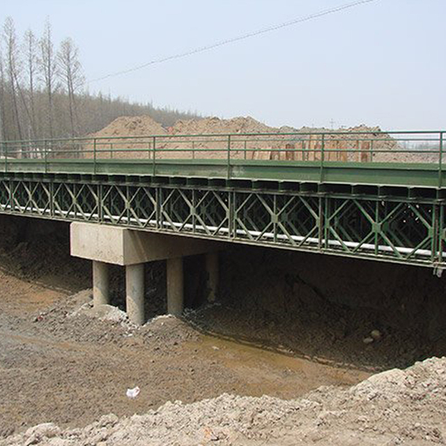 Bailey Bridge (HD-321,30M Long, DSR, над головой) в Бюро Sino-Hydro 6, город Тонгуа, провинция Джилин